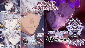 Anomaly Arbitration - Full 0 Cycle Clear (Boothill / Phainon / Jingyuan / Archer) | HSR 3.6