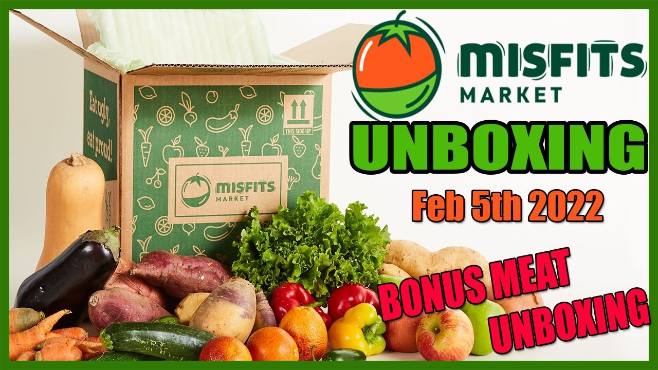Misfits Market Organic Produce Feb 5th 2022 30 Mischief Unboxing