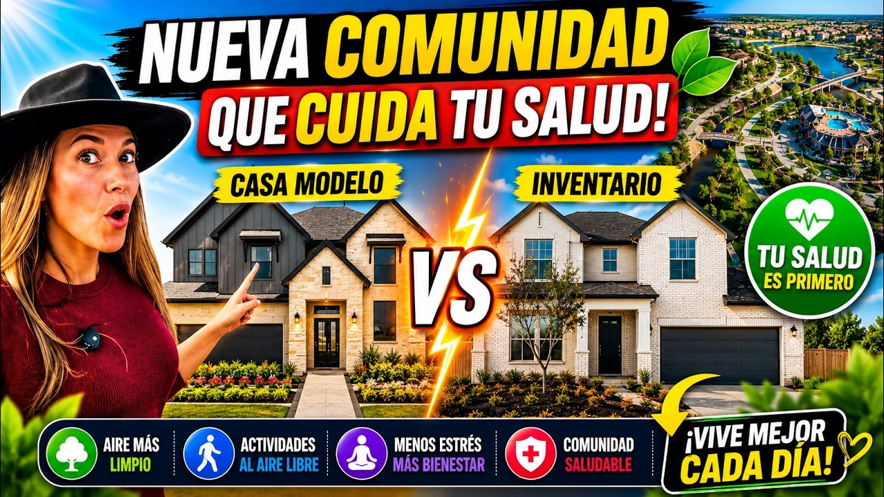Casas nuevas que cuidan tu salud, en Hockley cerca de Houston