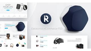 Refined - Electronics eCommerce PSD | Themeforest Website Templates and Themes