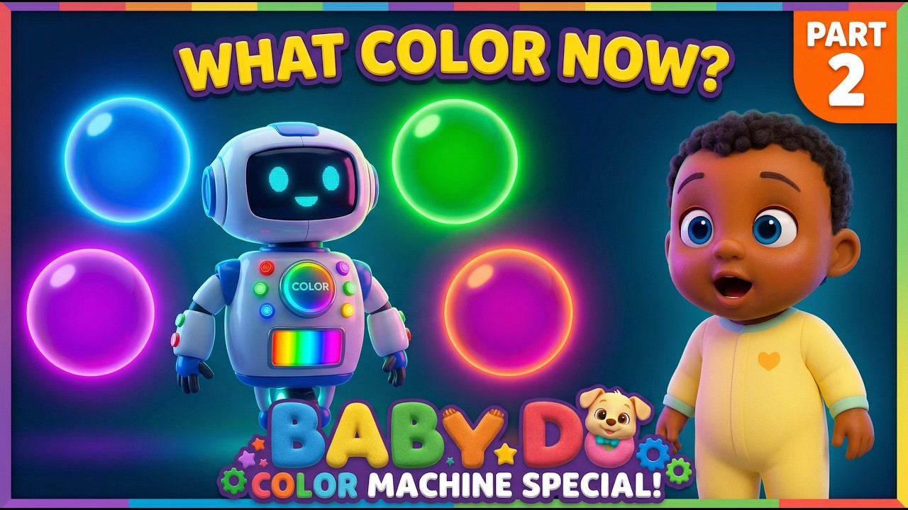Color Surprise Machine Part 2 | Learn Colors | Songs for Kids | BabyDo ...