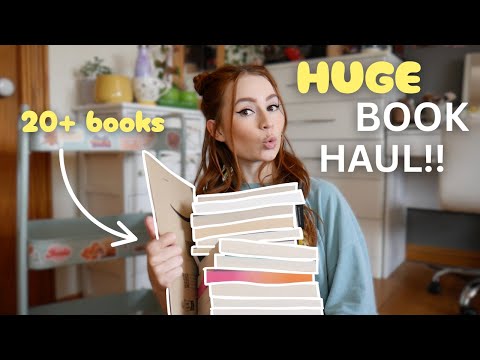 HUGE BOOK HAUL 20 New Books