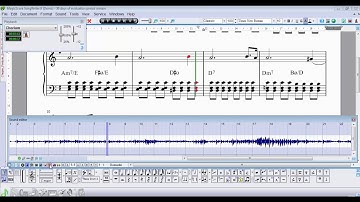 Explore new horizons with embedded audio synced to notes in MagicScore SongWriter