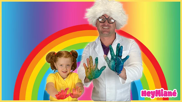 Easy DIY Science Experiments | Rainbow Baking Soda and Vinegar