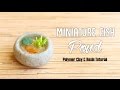 Miniature Fish Pond│Polymer Clay & Resin Tutorial