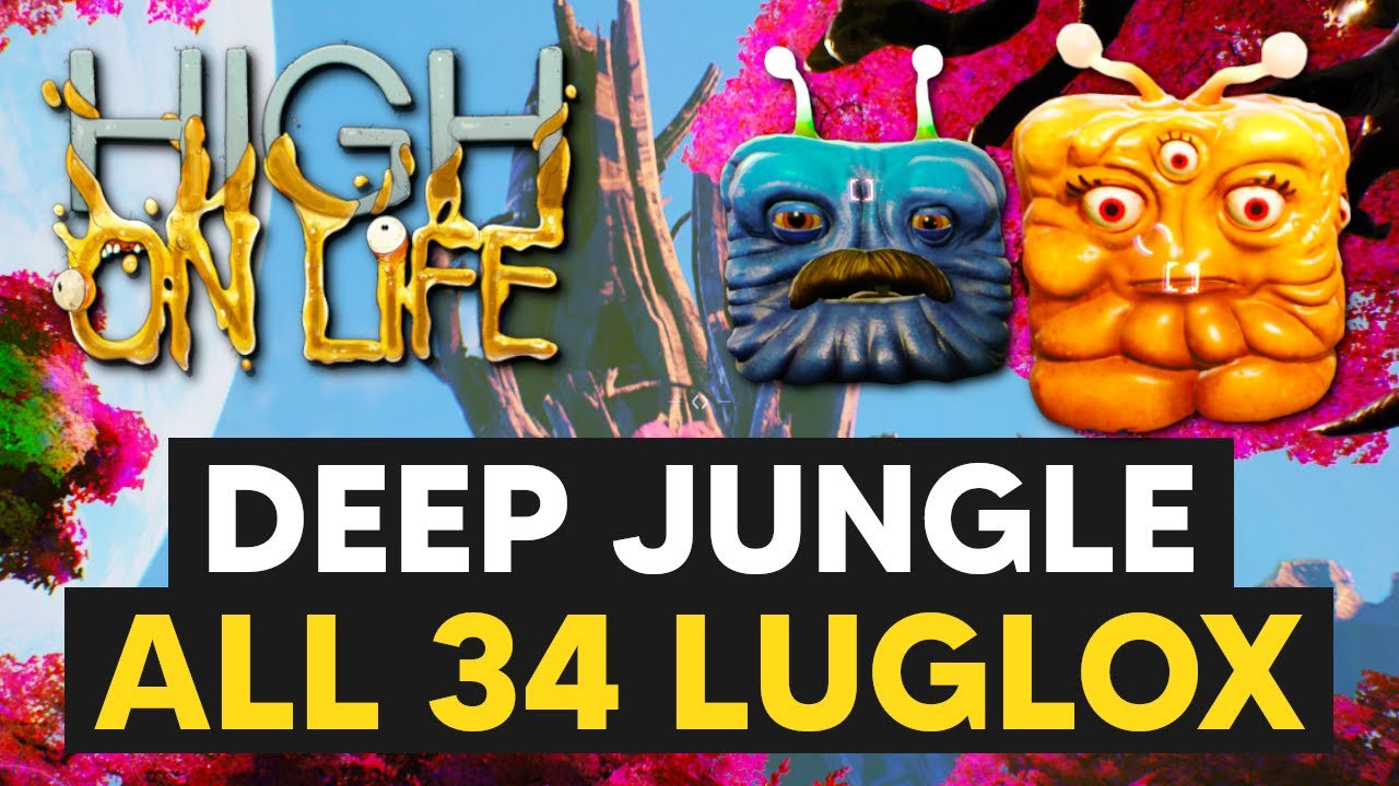 High on Life Deep Jungle ALL 34 Luglox Locations (Chest Locations