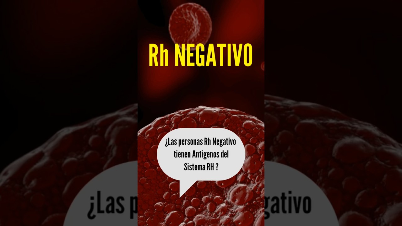 RH NEGATIVO CON ANTÍGENOS 