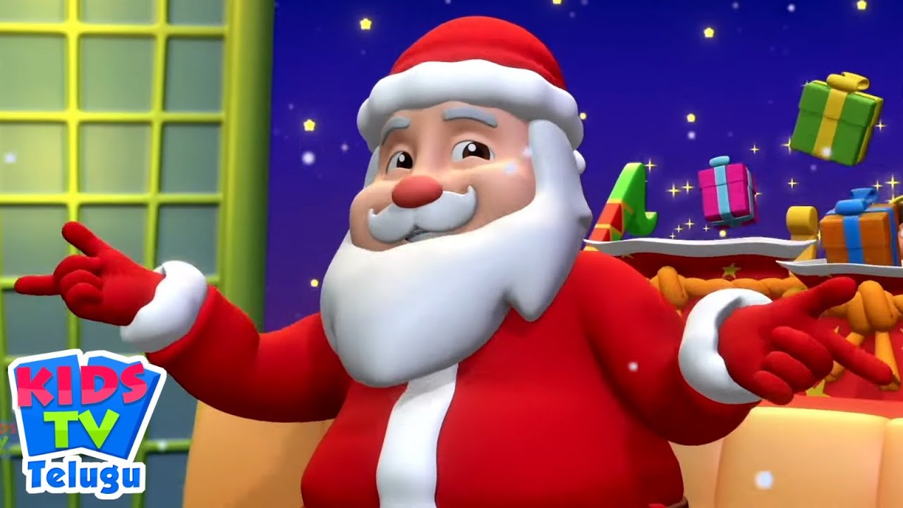 Jingle Bells in Telugu, జింగిల్ బెల్స్, Christmas Songs and Nursery