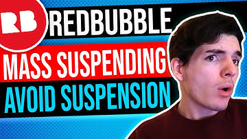 Redbubble Sellers WARNING | Mass Suspending Shops - Avoid getting your shop suspended!