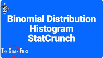 4.2 Binomal Distribution Histogram using StatCrunch