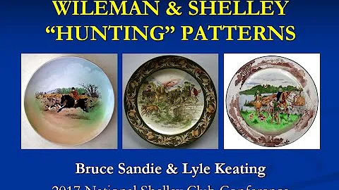 Wileman & Shelley Hunting Scenes