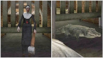 EVIL NUN - NEW UPDATE VERSION 1.8 | NEW MAP AND CROCODILE