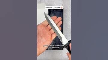 These daggers are some of the most ILLEGAL knives to own #knives #knife #dagger #mysteryknives