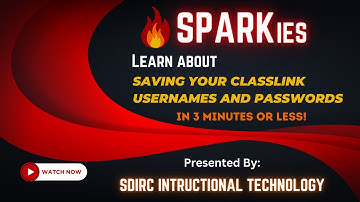 Saving ClassLink Usernames and Passwords