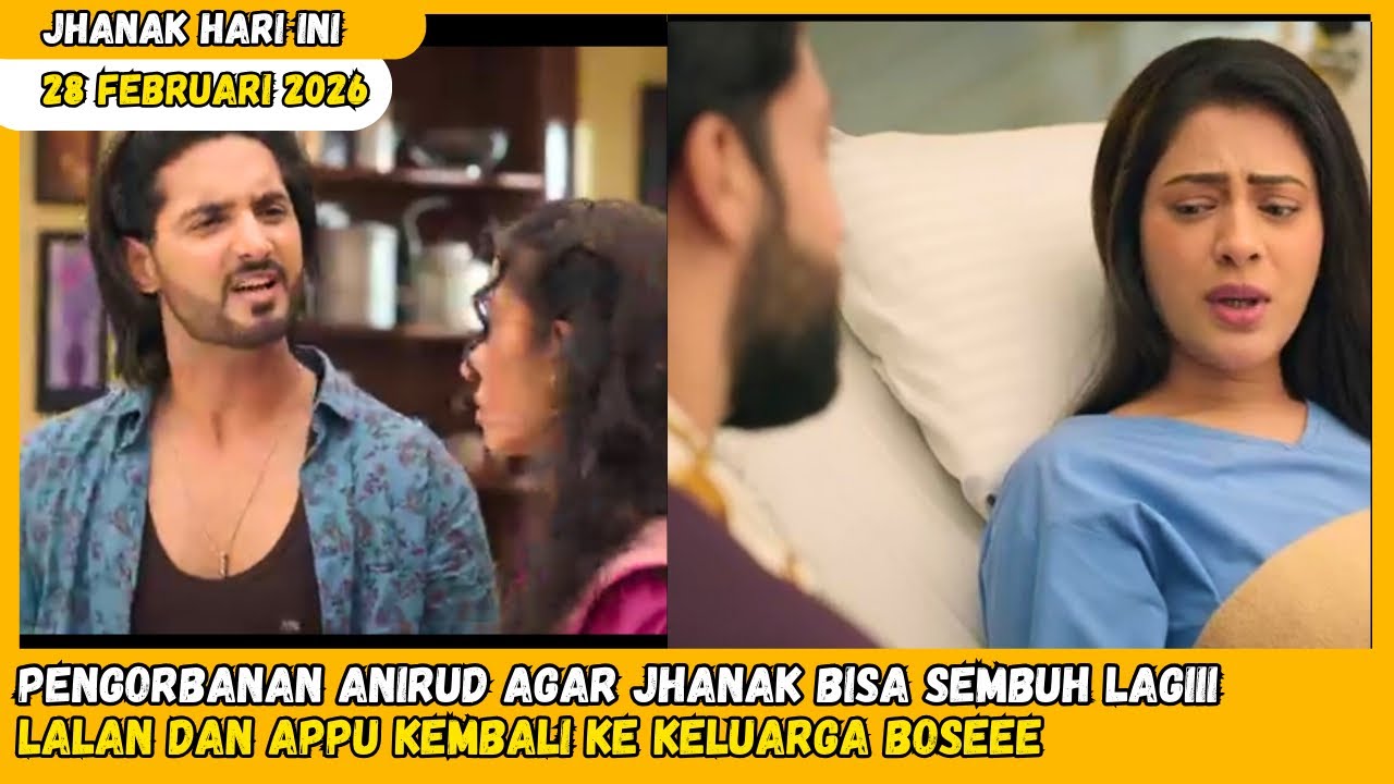 Akhirnya Jhanak Sembuh dari Penyakitnya || Anirud berkorban untuk Jhanak || JHANAK HARI INI