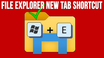 Multitask Faster: Open New Tabs Instead of Windows in File Explorer (Shortcut)