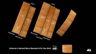 DW Collector's Series® Pure Birch Shell Animation