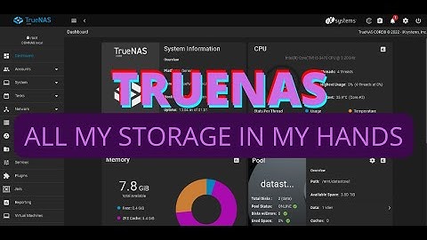 How to install TRUENAS CORE 12.8 on OLD PC (setup, pools, NFS,SMB etc)