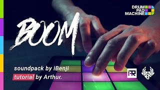 iBenji - Boom - Drum Pad Machine (TUTORIAL by Arthur)