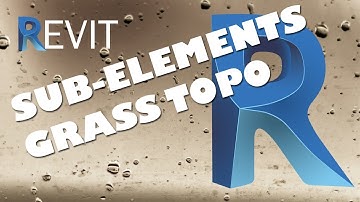 Modify Sub Elements to Create Grass Topo in Revit