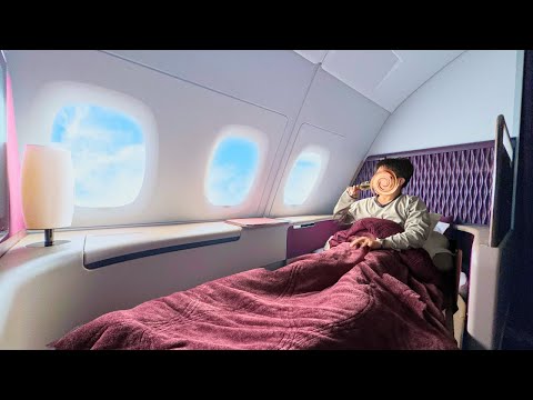 Qatar Airways'de Birinci Sınıf | Londra - Doha