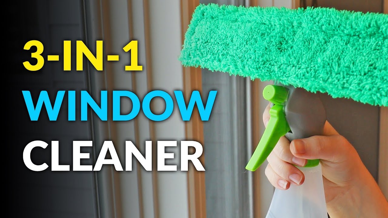 OneClick 3in1 Spray Window Wiper
