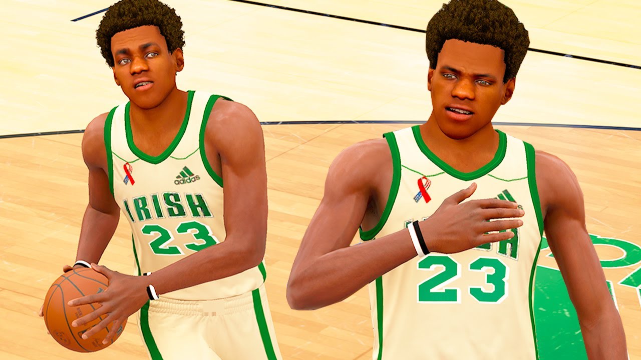 AFRO LEBRON JAMES IS THE KING OF HIGH SCHOOL HOOPS 2K22! 