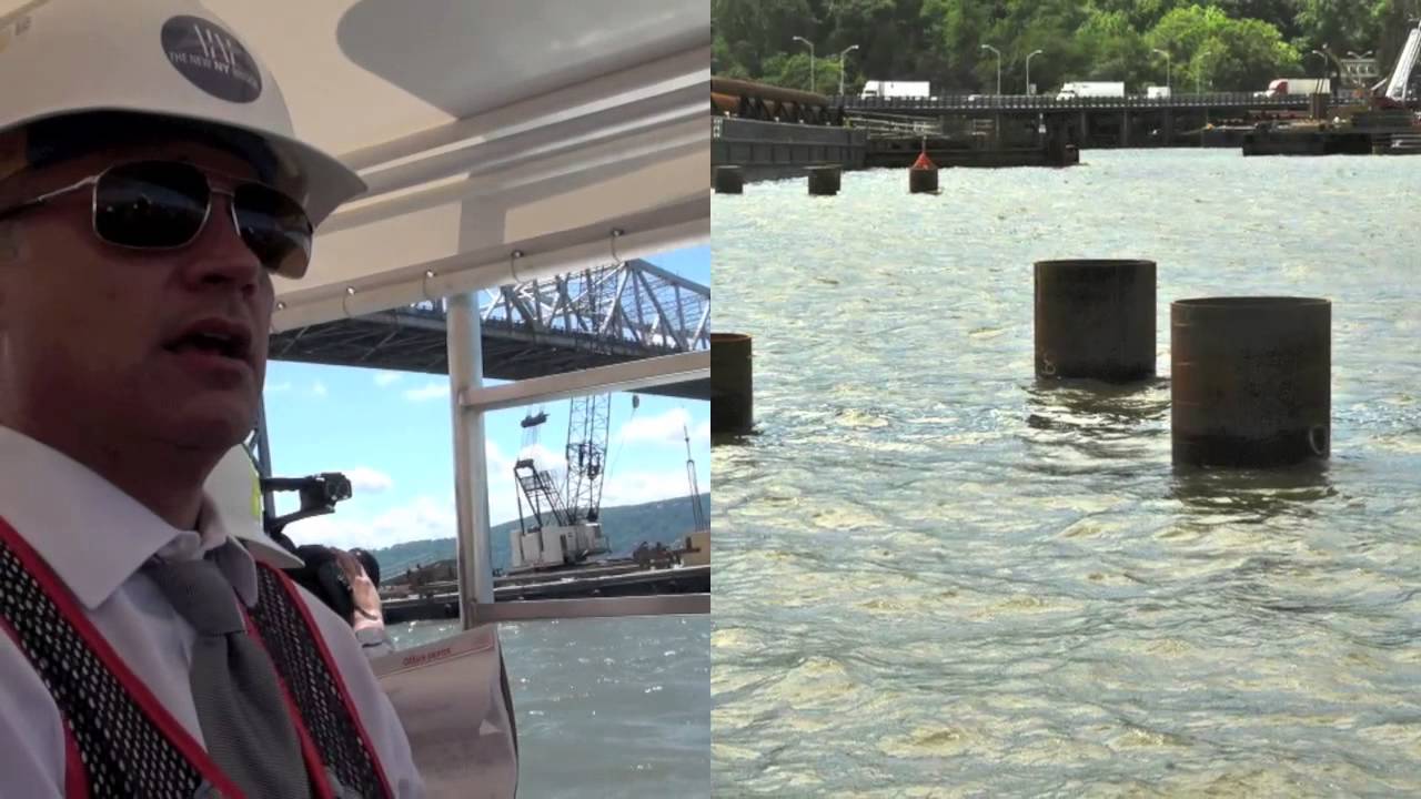NY Bridge Press Tour & Construction Update 6514 YouTube