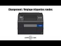 Epson c6000 et c6500 chargement bobine et rglage des cellules  graphique store