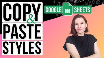 Opmaak kopiëren en plakken in Google Sheets