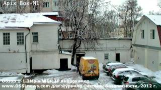 Apix box m1 - пример дневной записи