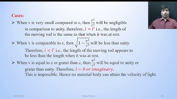 Unit 5 Special Theory of Relativity Part 5