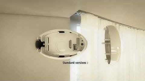 Motorized Drapery with Somfy Glydea