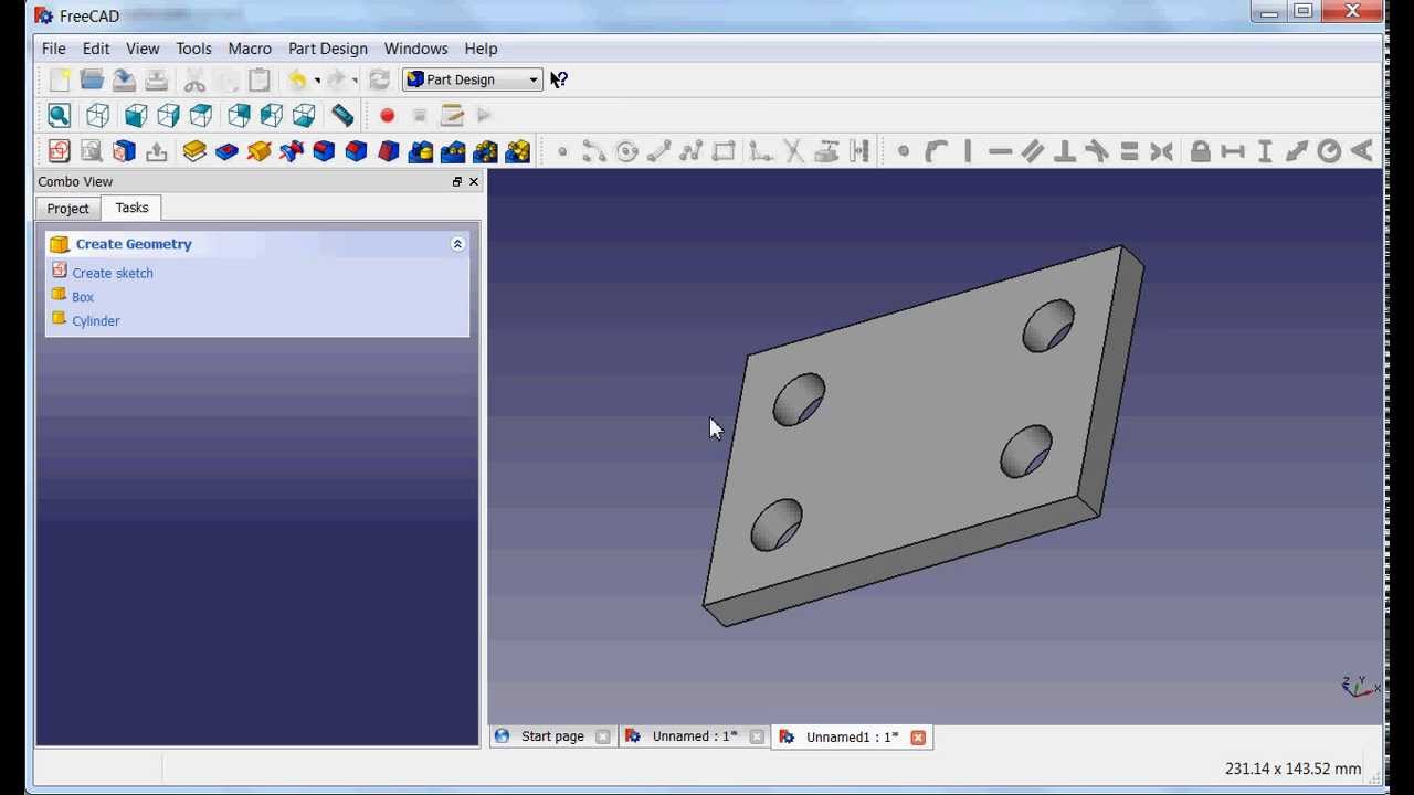 Free cad tutorial