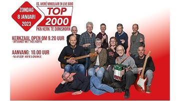 zo 8 Januari 2023 Top 2000 PKN kerk te Dirkshorn