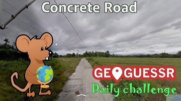 Geoguessr Daily Challenge - NMPZ January Challenge - This Country Is Known For Concrete Roads