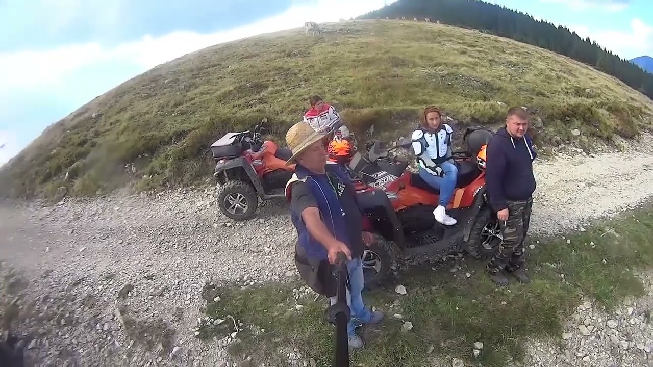 Arieseni , off road cu ATV  pe varfu Bihor