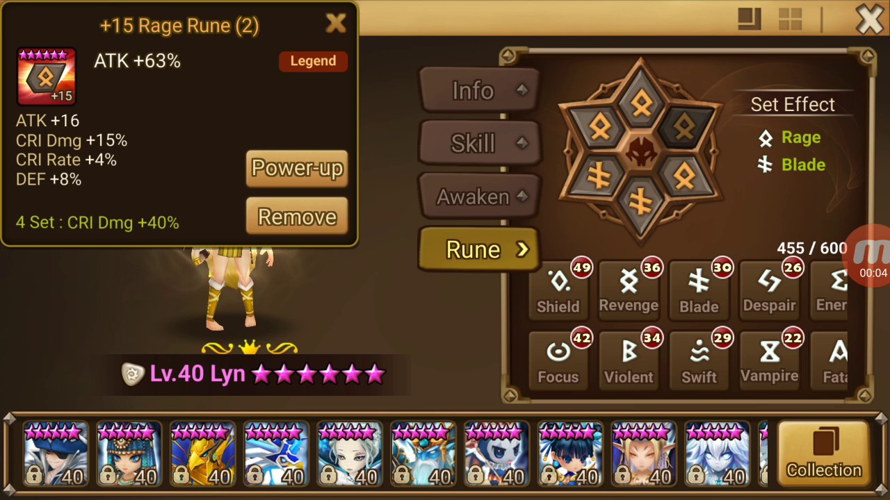 Lynsational lyn(light amazon) summoner's war YouTube