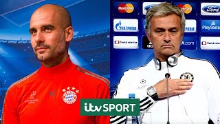 He's a friend too! Jose Mourinho on Pep Guardiola in 2013 | ITV Sport Archive