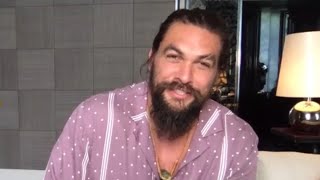 Jason Momoa Talks AQUAMAN 2 and if His Kids Will Become Actors (Exclusive)