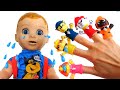 Baby and finger family song