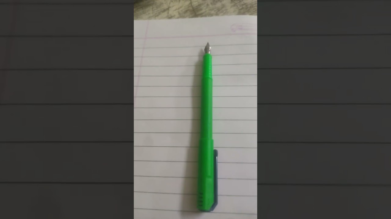 Gel pen versus SS butterfly pen