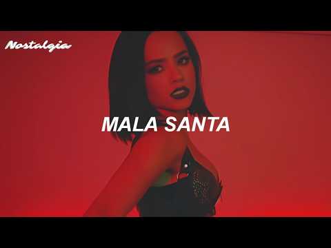 Becky G - MALA SANTA (Letra/Lyrics)