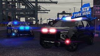 Non Els Fivemlspdfr 2026 Chevrolet Tahoe Ppv Road-Ready Mini Pack Redblue Gta V