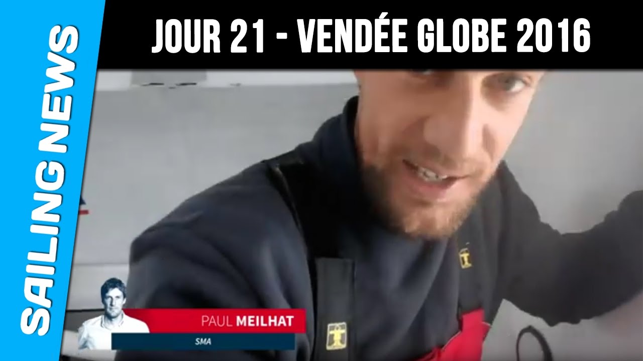 21ème journée de course -  Vendée Globe 2016