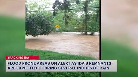 New Jersey residents in flood zones prepare for Ida’s rain as storm heads north