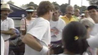 Day After The Patrick McEnroe Match. US Open, 1991. Profile