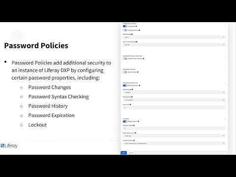 Securing Liferay With User Authentication 7.4