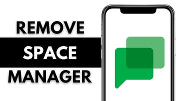 How to Remove Space Manager in Google Chat 2024