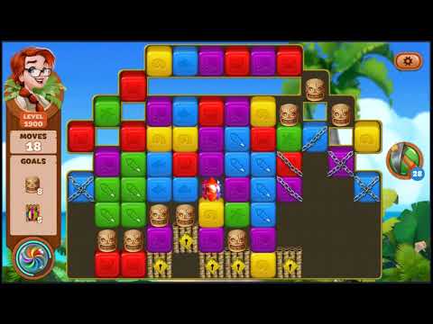 Lost Island Blast Adventure Level 1900 - NO BOOSTERS 🏝️ | SKILLGAMING ✔️